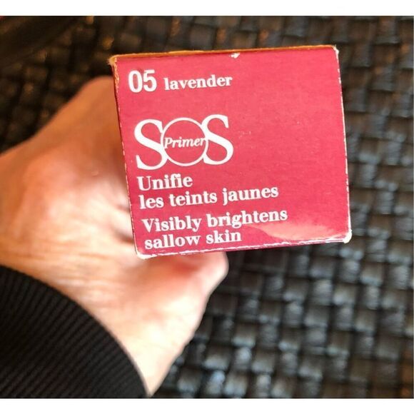 CLARINS - NWT - SOS Primer in Lavender. Corrects Sallow Skin. 1 oz Damaged Box - Picture 10 of 12